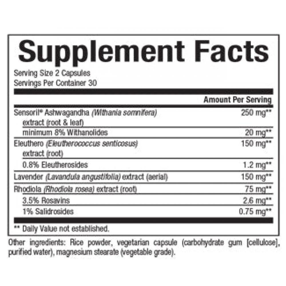 Natural Factors Serenity Formula, 60 Veggie Capsules - 3