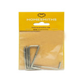 Homesmiths Brass Plated Square Hook 2 12 Inch - 1 miniature