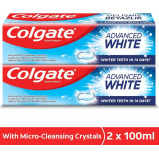 Зубная Паста Colgate Advanced WHITE — 2 X 100 мл - 1 miniature