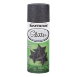 Rust-Oleum 10.25 Oz. Black Glitter Spray - 1 miniature