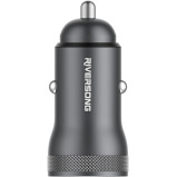 Riversong Dual Port PD20W And Qc3.0 Car Charger, CC20, Gun Silver - 4 miniature