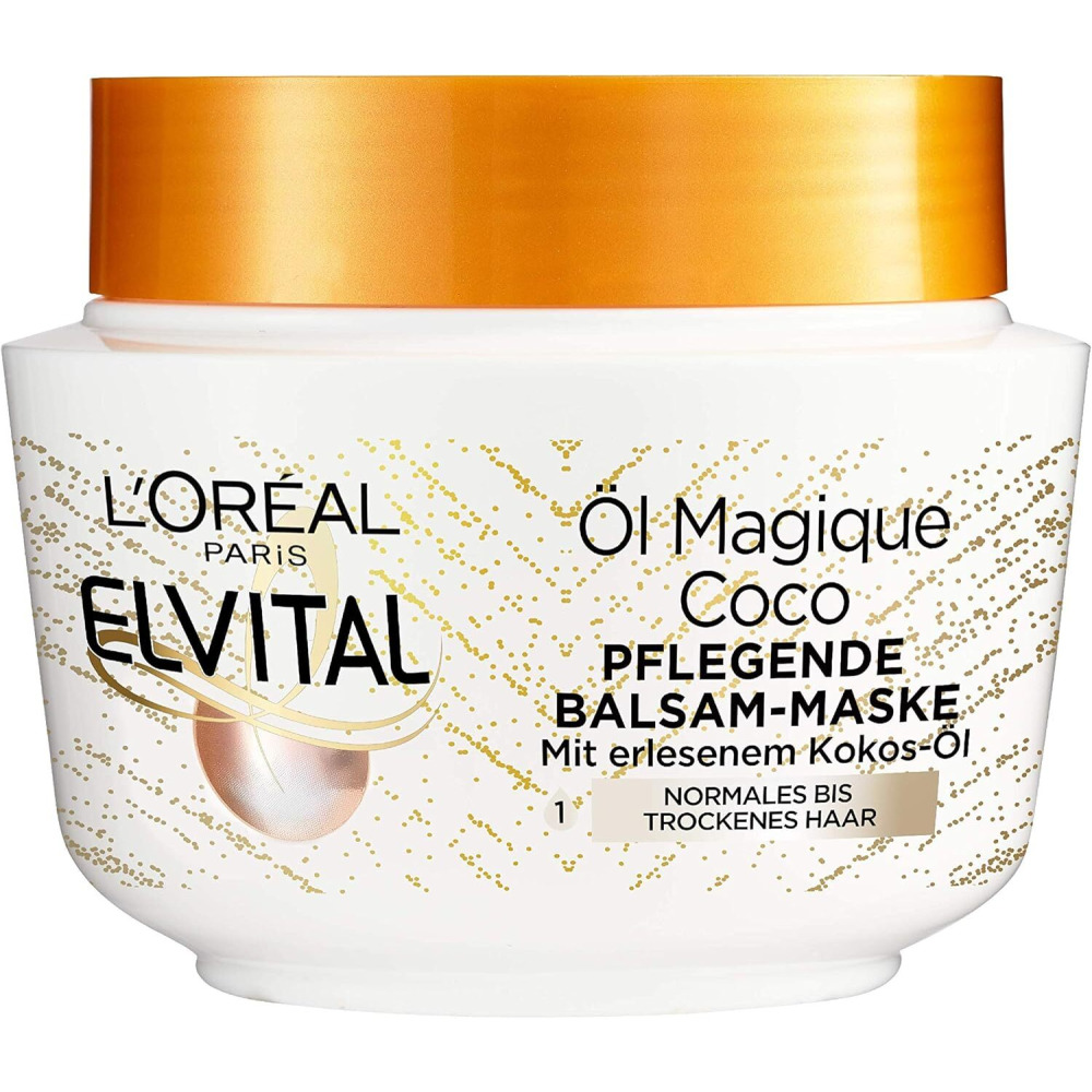 L'Oréal Paris Elvital Oil Magique Coco Intensive Mask 300 ml - 1