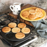 Nordic Emoticon Smiley Face Pan cake - 2 miniature