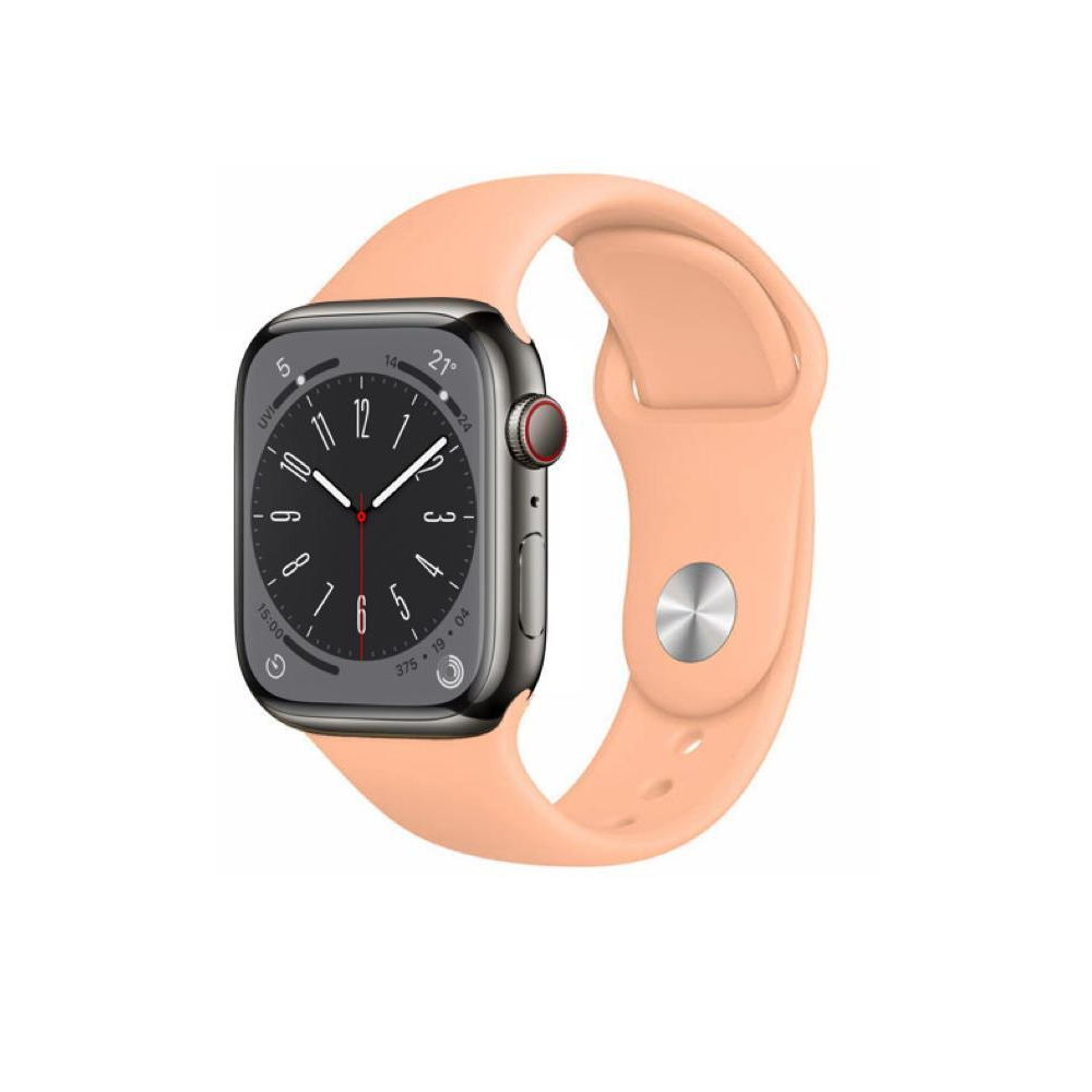 Perfii Solid Silicone Replacement Band for Apple Watch 49, 45, 44, 42 mm Series Ultra 8/7/6/5/4 SE - 2