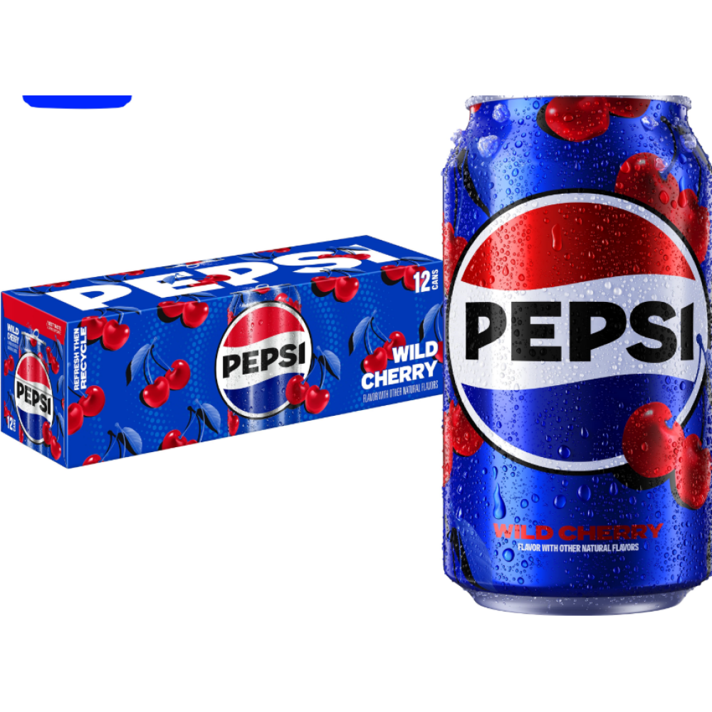 بيبسي بنكهة الكرز البري 355 مل × 15 قطعة - 1