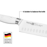 Fissman 7'' Santoku Knife LINZ (steel X50Cr15MoV) - 3 miniature