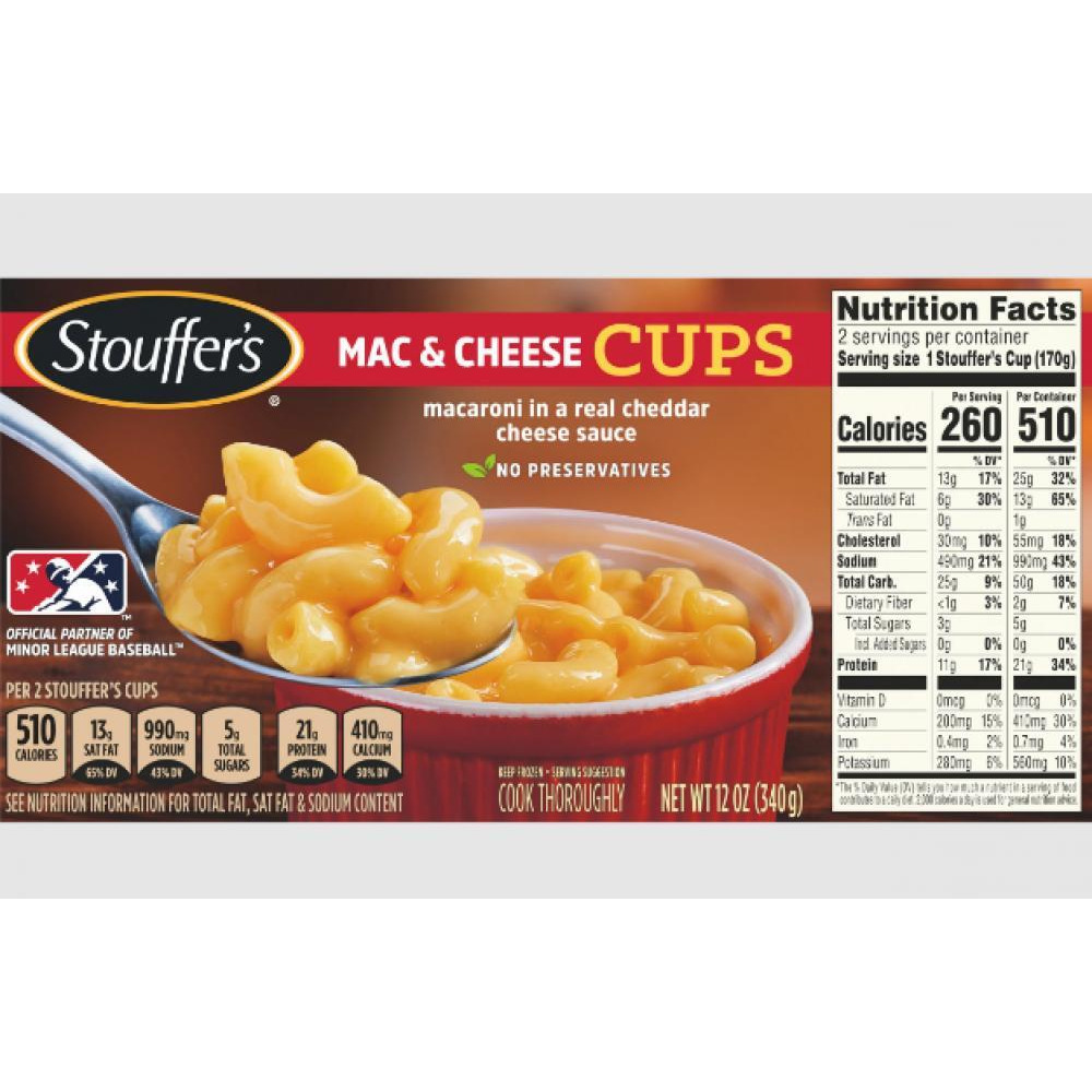 Stouffers Cups Classic Mac Cheese 340 g - 1