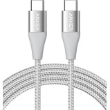 Anker, PowerLine III Flow USB-C to Lightning Cable, 0.9 m, White - 1 miniature