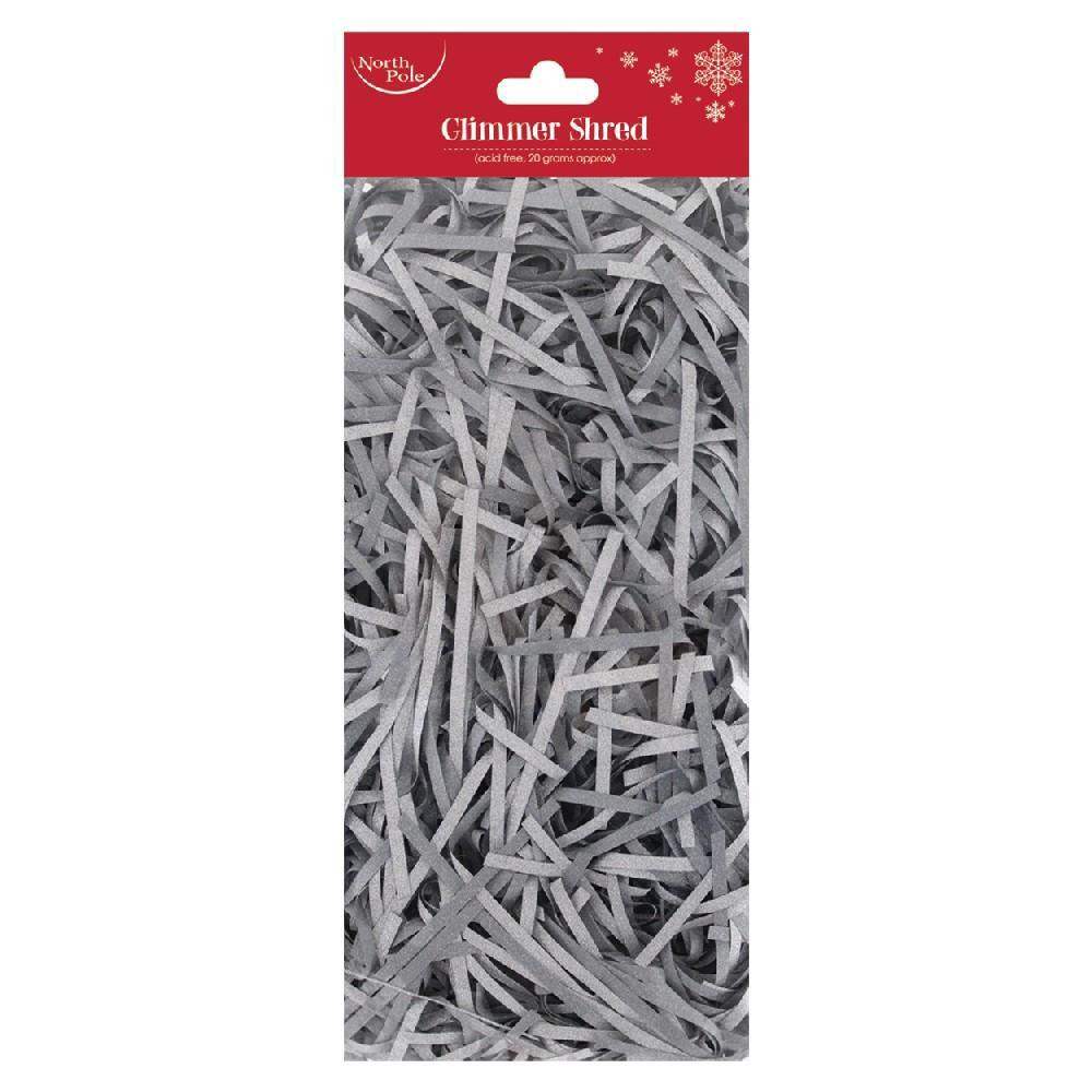 Europwrap 20g Silver Glimmer Shred - 1