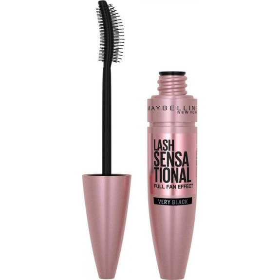 Maybelline New York / Mascara, Lash sensational, Full fan effect, Very black, 9.5 ml