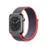 Perfii Nylon Loop Replacement Band for Apple Watch 49, 45, 44, 42 mm Series Ultra 8/7/6/SE/5/4/3 - 2 miniature