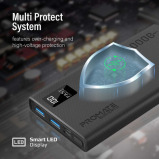 باور بانك بروميت بولت-10 برو الذكي المدمج بسعة 10000 مللي أمبير/ساعة مع منفذي Usb-A وUSB-C - 4 miniature