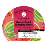 SEPHORA COLLECTION Fiber Face Masks - Fruit & Plant Extracts + Hydrating Hyaluronic Acid Quenching & plumping effect mask - watermelon (1 pc) 100g - 1 miniature
