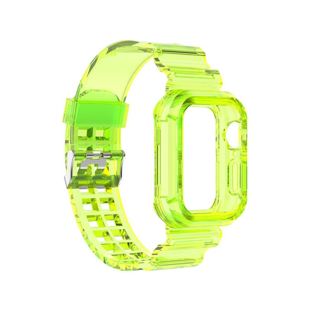 Perfii Ice Case Silicone Replacement Band For Apple Watch 45/44/42mm Series 8/7/6/SE/5/4/3 - 4