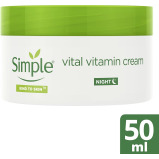 Simple, Kind to Skin Vital Vitamin Night Cream, 50 ml - 2 miniature