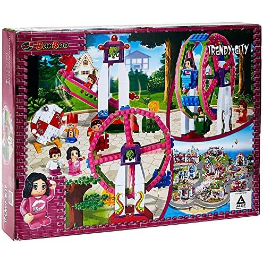 BanBao / Trendy city, Girl series, 401 pieces, 6110, multicolor, 5+ - 1