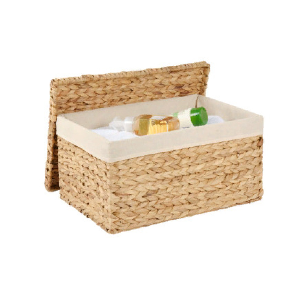 Homesmiths Water Hyacinth Large Storage Box 51.5 x 35 x 25 cm - 3