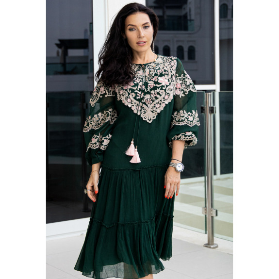 Buy Asian Spirit, Emerald Princess Dress, Size medium-large (M-L) in Dubai,  UAE | WEE (00077984)