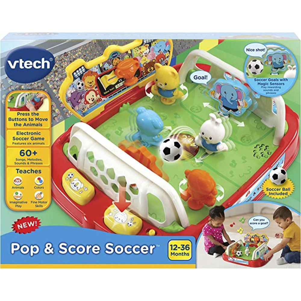 VTech \/ Pop and score soccer, Multicolor, 12m+ - 3