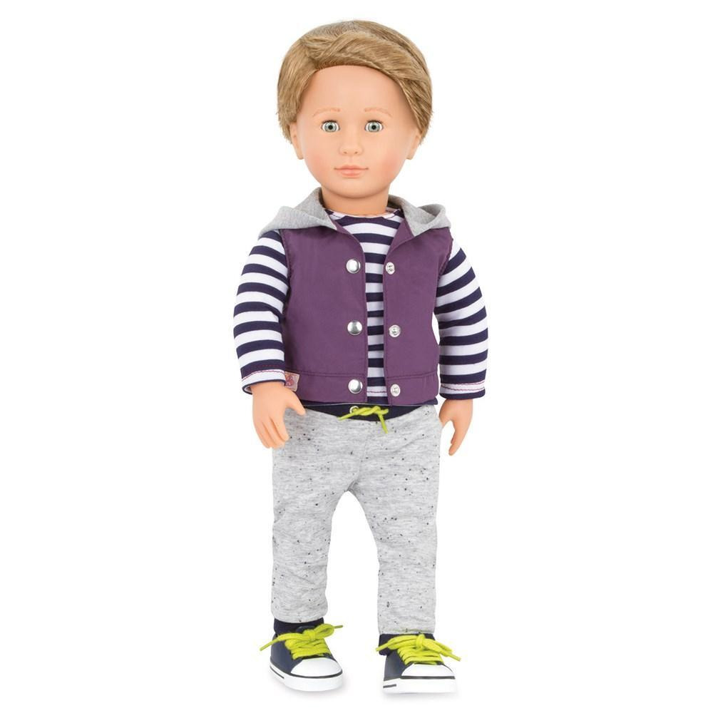 Our Generation / Rafael, Boy doll with hoodie, 46 cm - 1