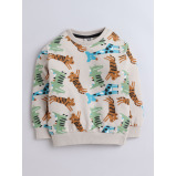 КОМПЛЕКТ ИЗ 2 Предметов: толстовка С ПРИНТОМ и Джоггеры для мальчиков (12-18 месяцев), бежевый - 6 miniature