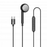 Evolt WMH-300 Wired Mono Headset with Type-C Connector BLACK - 1 miniature