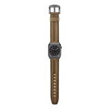 Perfii Humped Leather Replacement Band For Apple Watch 49/45/44/42mm Series Ultra/8/7/6/5/4/SE - 3 miniature