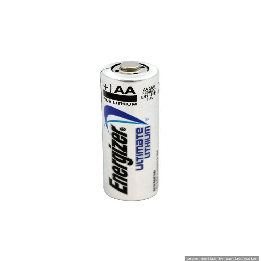 Energizer Lithium Photo Batteries AA Pack of 2 - 2