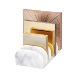 Inter design Dakota Palette Organizer White Marble - 3 miniature