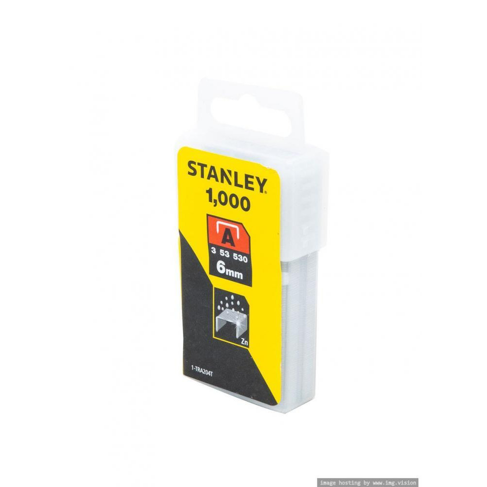Stanley Light Duty Stapler Pins A6mm - 1