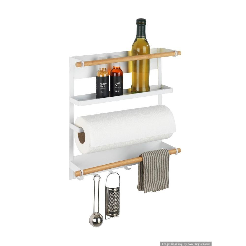 Wenko Magnetic Kitchen Organizer Magna White - 1