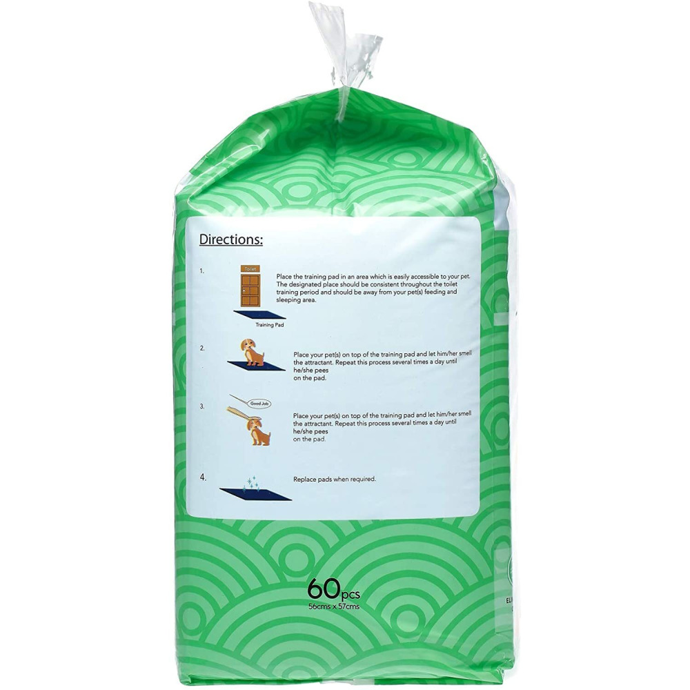 Pawsitiv Training Pee Pads for Dogs, Puppies, Cats \& Kittens - 60pcs - 2