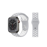 Perfii Dot Silicone Replacement Band for Apple Watch 49, 45, 44, 42 mm Series Ultra 8/7/6/5/4 SE - 2 miniature