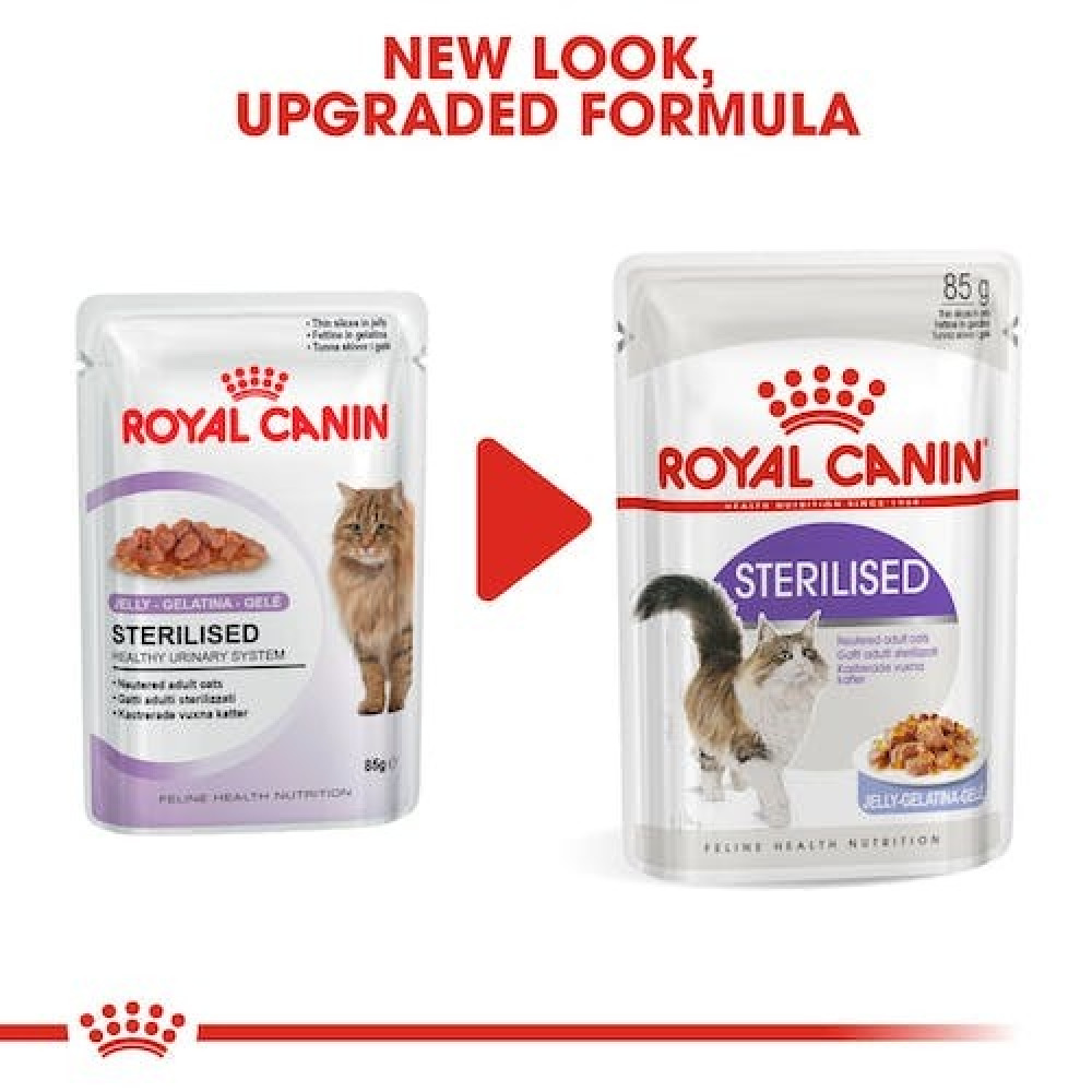 Royal Canin Feline Health Nutrition Стерилизованный Влажный Корм Для Взрослых кошек В желе - 6