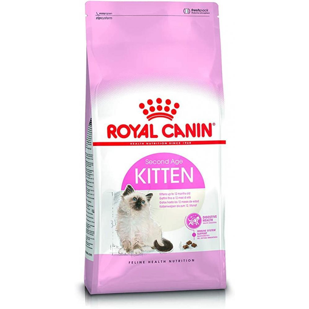 ROYAL CANIN / Cat food, Dry, Second age kitten, 14.1 oz (400 g) - 1