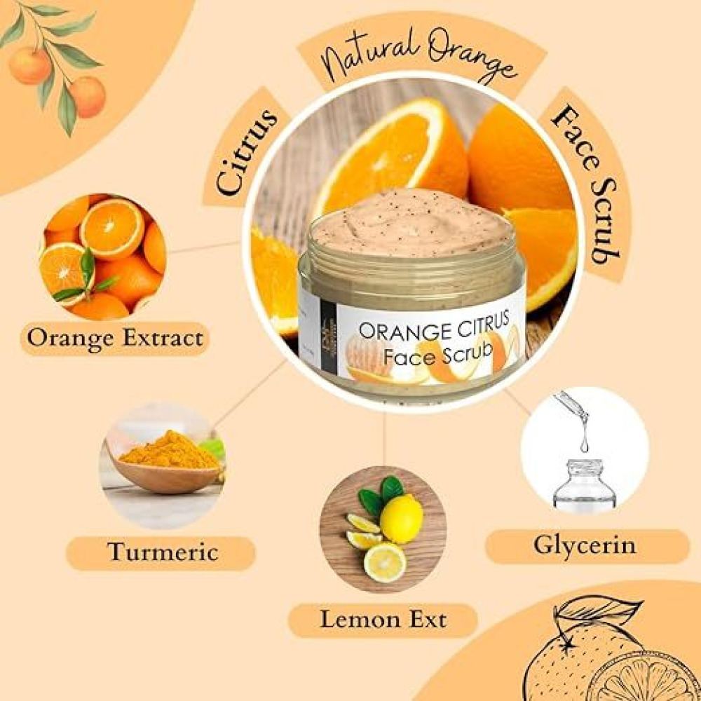 Скраб Для Лица Derma Solution АПЕЛЬСИНОВЫЙ Цитрусовый, 50 г - 2