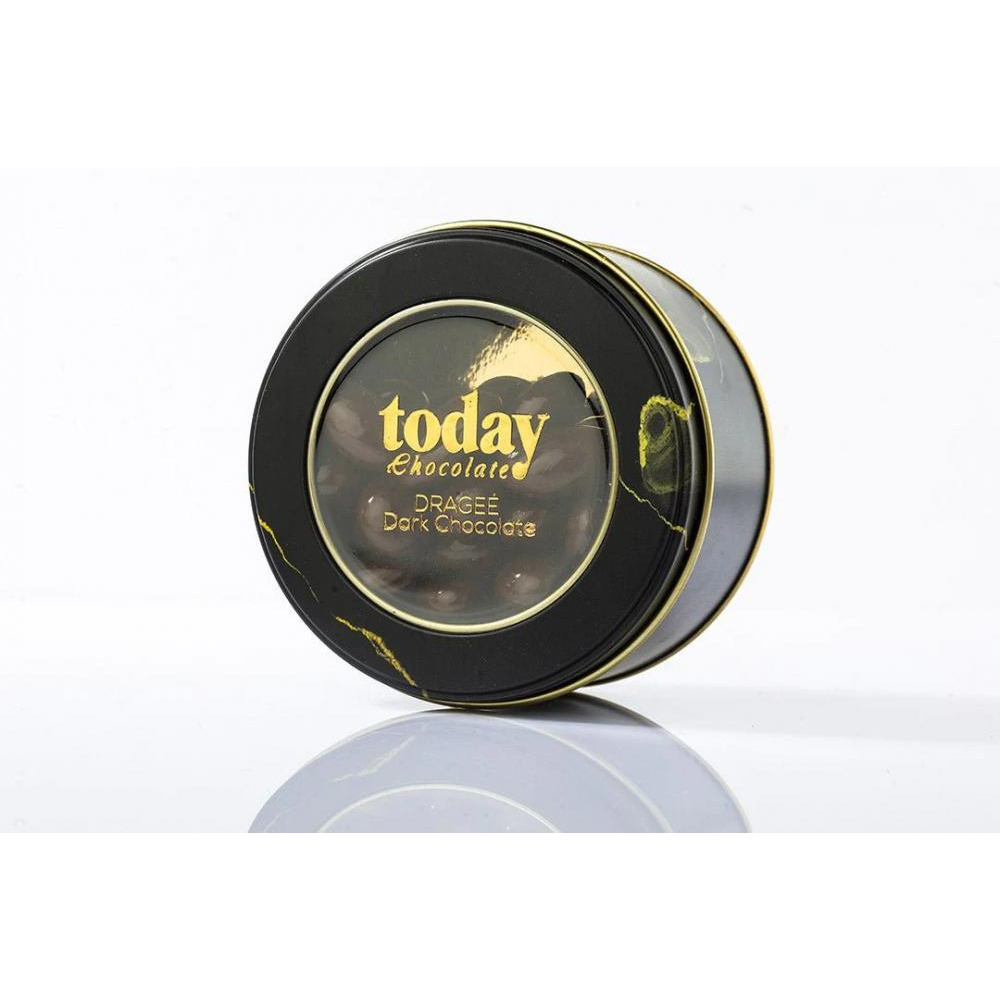Today / DRAGEE، شوكولاتة داكنة باللوز 150 جرام - 1