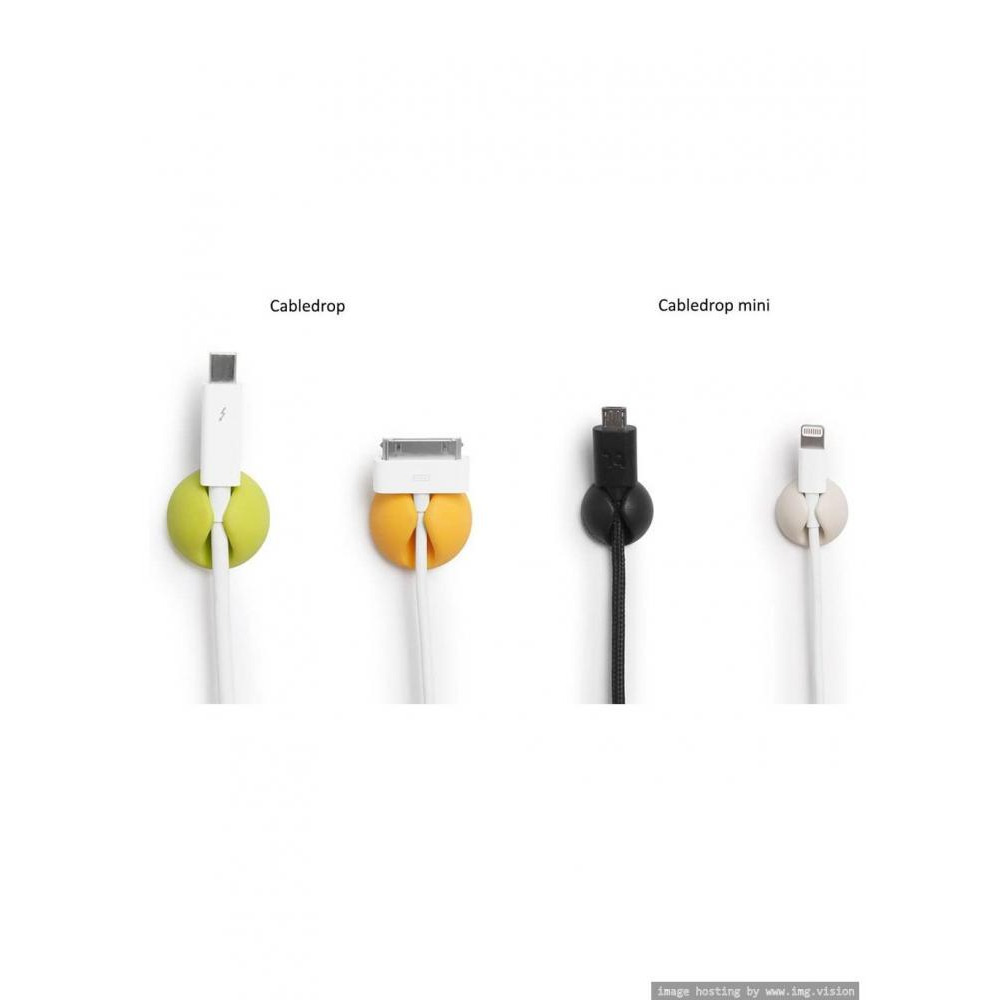 Bluelounge Cable Drop Muted Colors Pack of 6 - 5