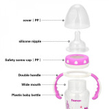 Fissman Wide Neck Feeding Bottle With Handles 300ml - 3 miniature