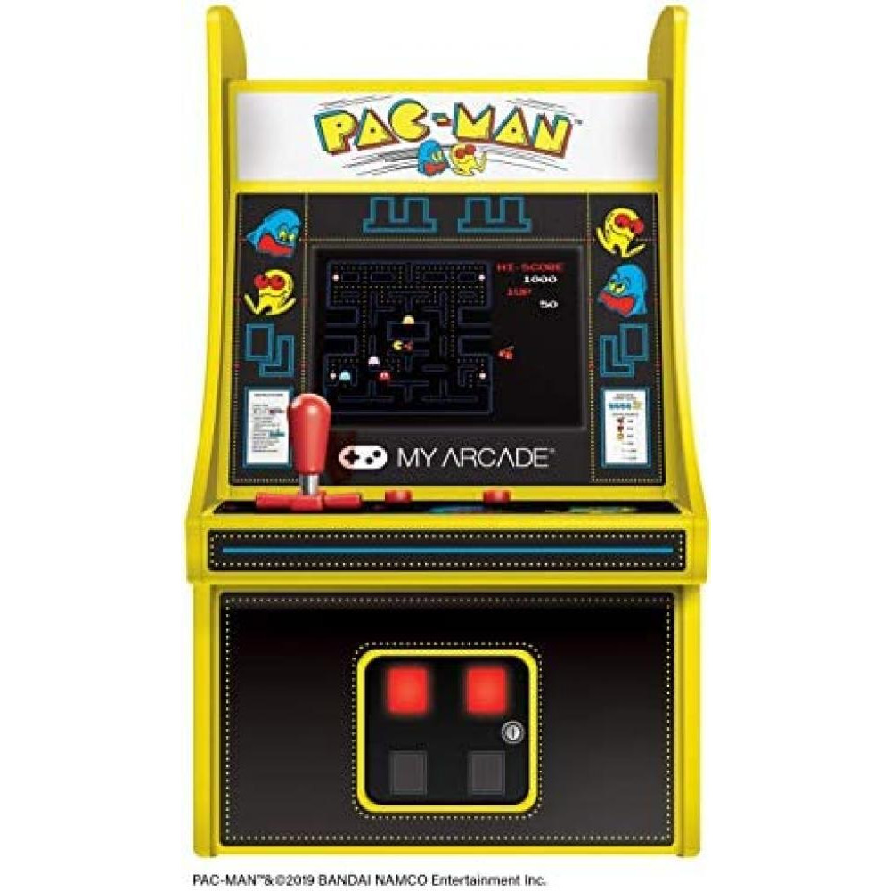 My Arcade Pac-Man Micro Player 6.75" Mini Arcade Cabinet - 8