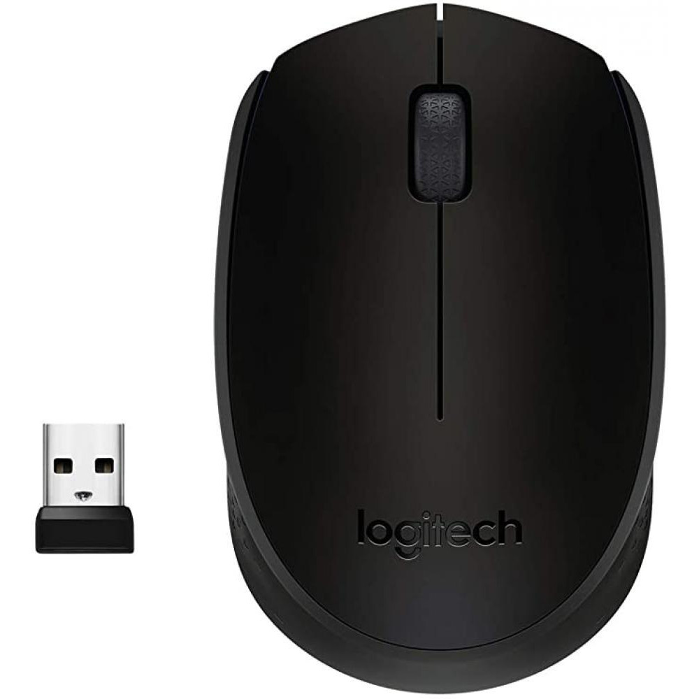 Logitech / Wireless mouse, M171, 2.4 GHZ, Mini USB receiver - 1