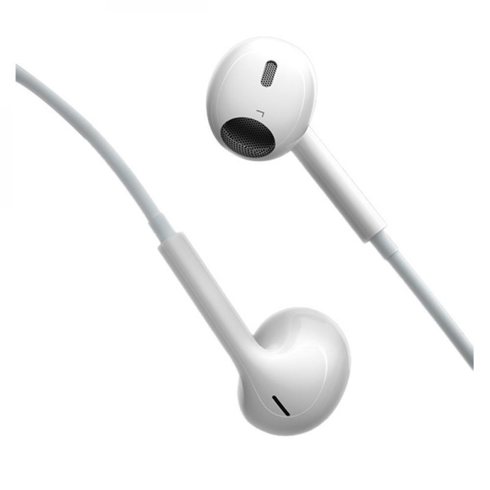 Miccell \/ Stereo earphone, Type C, Wired, Build in microphone and volume control 1.2M, White, VQ-H15 - 1