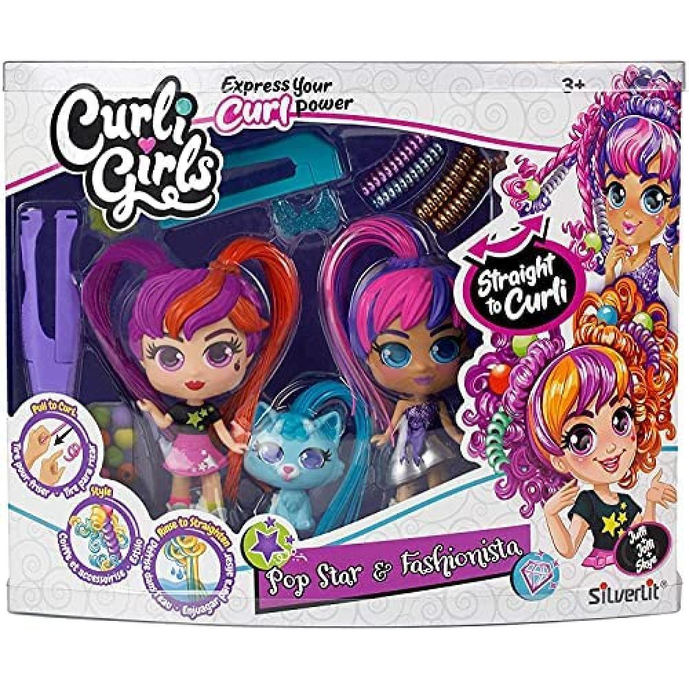 Silverlit Curligirls Doll and Pets Twin Set,82080 - 7