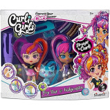 Silverlit Curligirls Doll and Pets Twin Set,82080 - 7 miniature