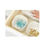 Interdesign Eco Storage Compact Bin 3.6 x 3.6 x 2.4 inch Coconut - 3 miniature