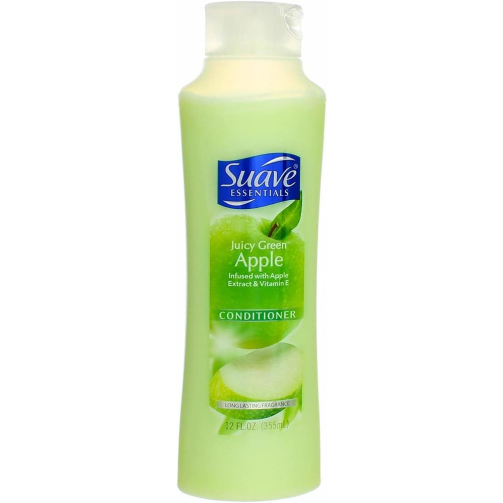 Suave, Naturals Conditioner, Juicy Green Apple, 355ml (12 oz), Pack of 2 - 1