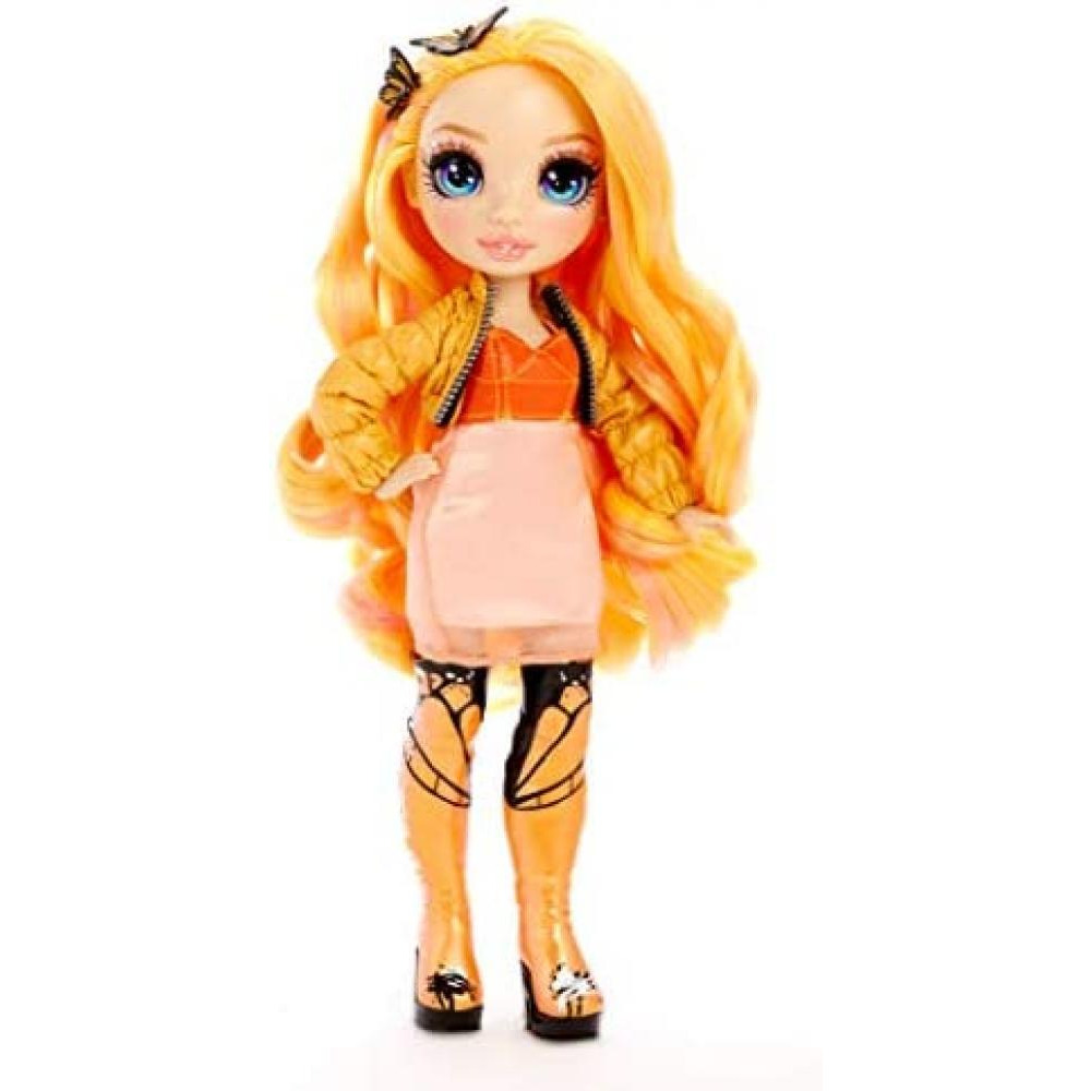 Rainbow Surprise RAINBOW HIGH Poppy Rowan – Orange Fashion Doll with 2 Outfits - 4