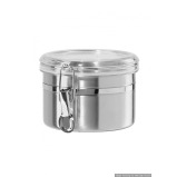 Oggi Stainless Steel 26oz Clamp Canister with Clear Lid - 1 miniature
