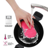 Fissman Stockpot Titanium Pro 20cm/2.7LTR with Glass Lid with Cast Aluminum and Non- Stick Coating - 2 miniature