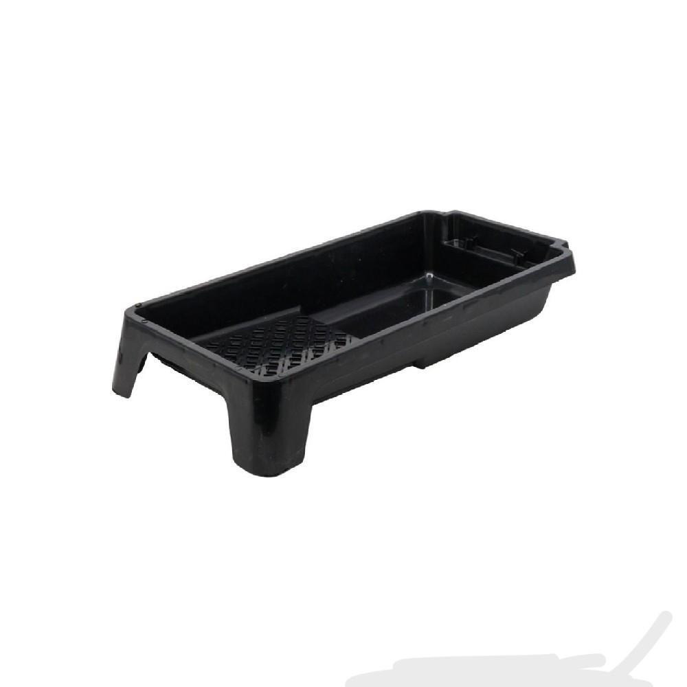 Roll Roy 4 inch Plastic Paint Tray Black - 2